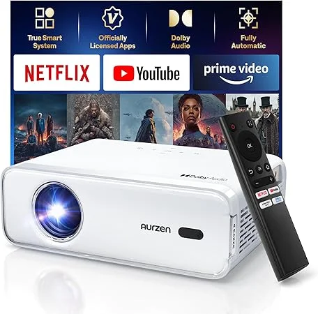 Aurzen D001: Análisis del Proyector 1080P con Android TV y Netflix Oficial