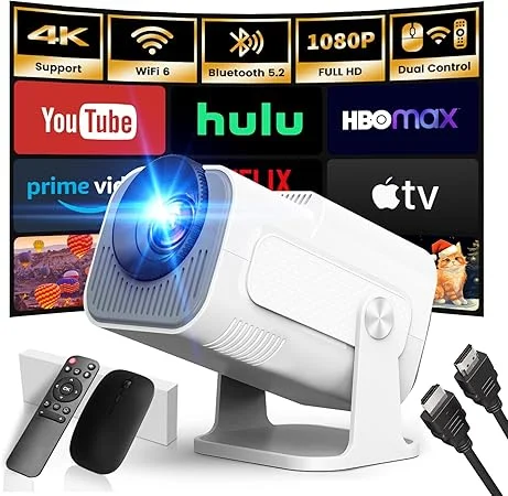 Gaimoo GM300: Análisis del Proyector Android TV con WiFi 6 y Rotación 180°