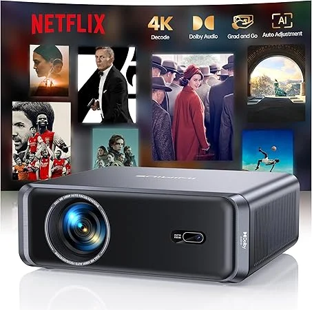 iWIMIUS P65: Análisis del Proyector 4K con Netflix Oficial y 1000 ANSI