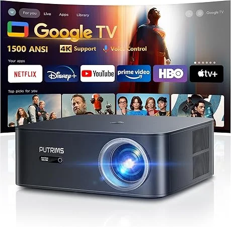 PUTRIMS K12: Análisis del Proyector 1080P con Google TV Oficial