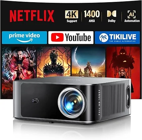 TOPTRO X9: Análisis del Proyector 1400 ANSI con Netflix Integrado