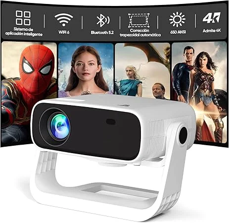Wielio 2025: Análisis del Proyector Portátil con Android 11 y 650 ANSI