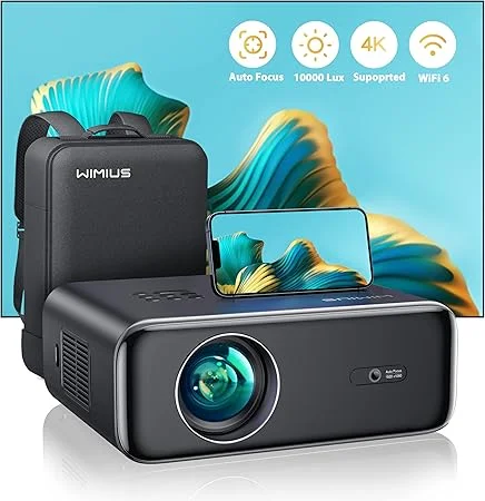 WiMiUS 1: Análisis del Proyector 1080P con Enfoque Automático y WiFi 6