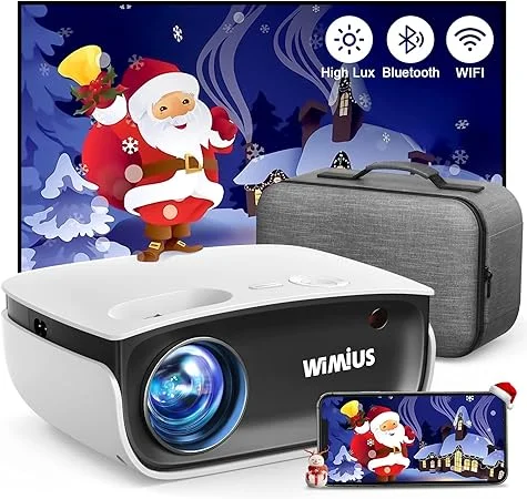 WiMiUS S25: Análisis del Proyector 720P con 8000 Lúmenes y Zoom -50%