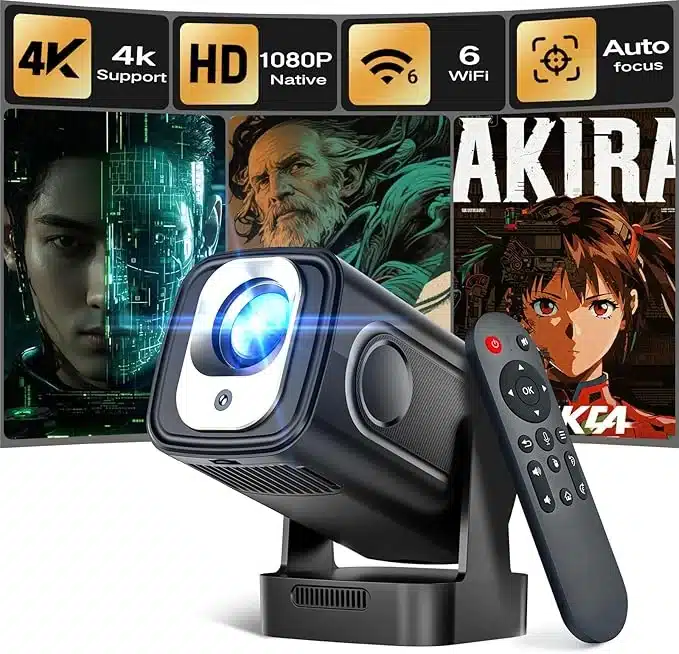 Alwtniet HY310: Análisis del Mini Proyector 4K Portátil con Android y WiFi 6