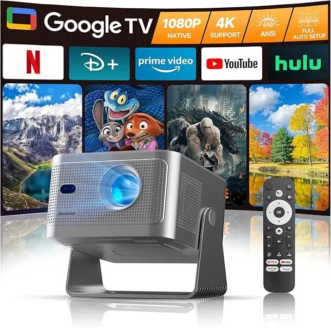 Proyector Alwtniet Proyector 4K Google TV - Análisis y Review Completa