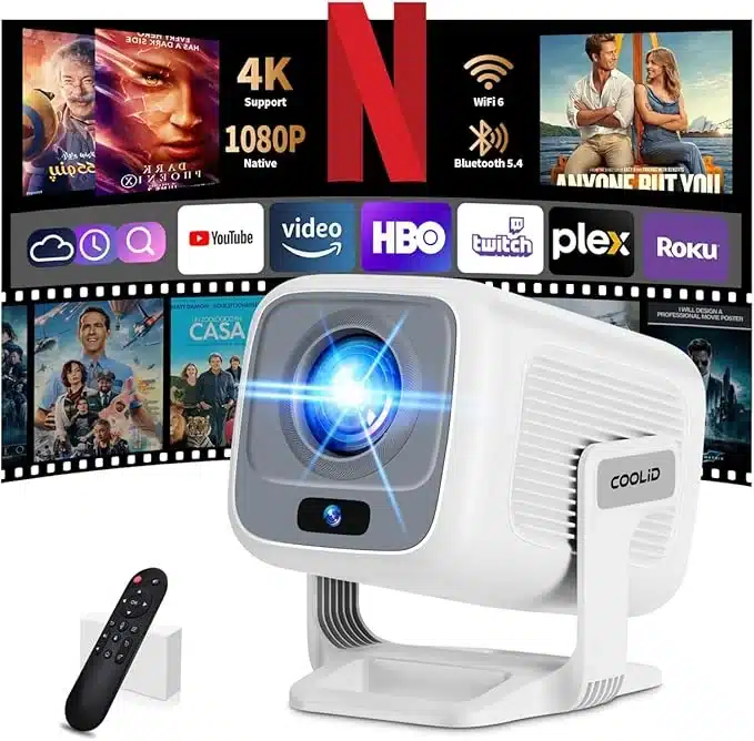 coolid 2026 Upgraded: Análisis del Mini Proyector 4K 1080P Nativo con App Integrada