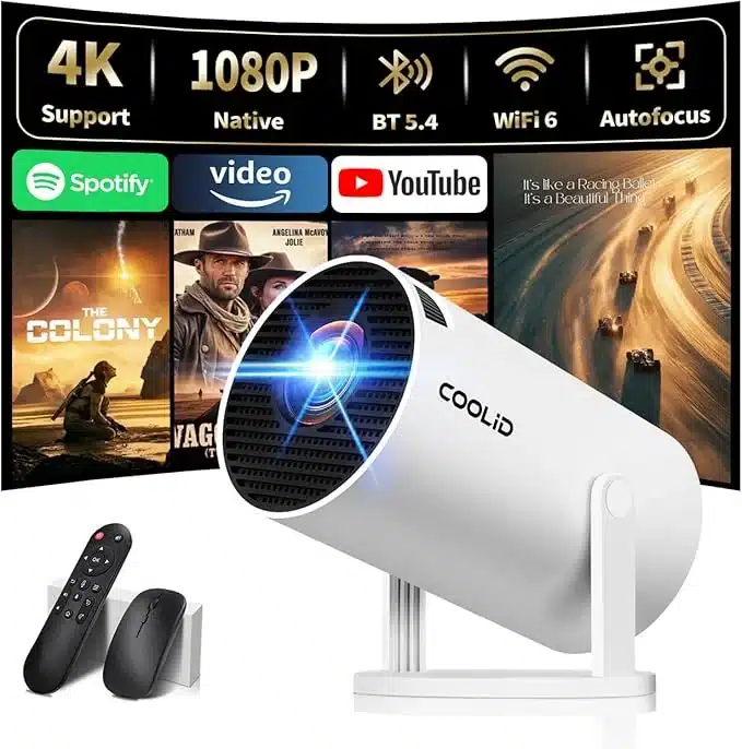 coolid 2026: Análisis del Proyector Portátil con WiFi 6 y 1080p