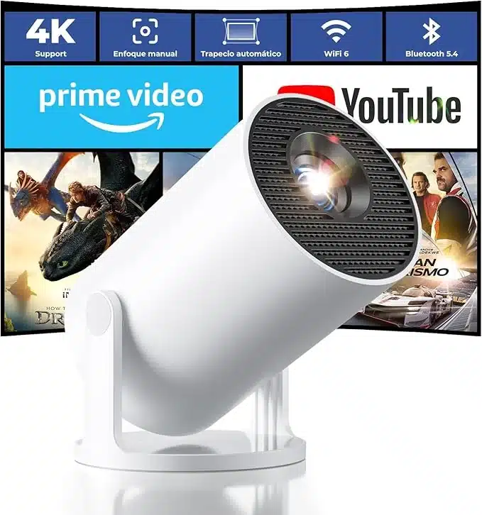 Einyoumily 2026: Análisis del Mini Proyector Portátil con Android TV y WiFi 6