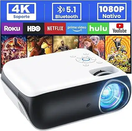 HOPVISION Mini Proyector: Análisis del Proyector Portátil 1080P con Bluetooth