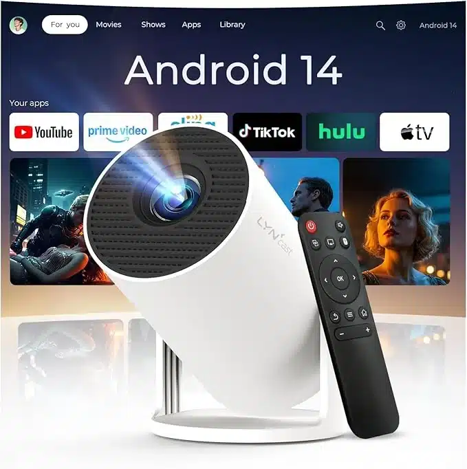 LYNCAST OptiBarrel 500: Análisis del Mini Proyector Mejorado con Android 14