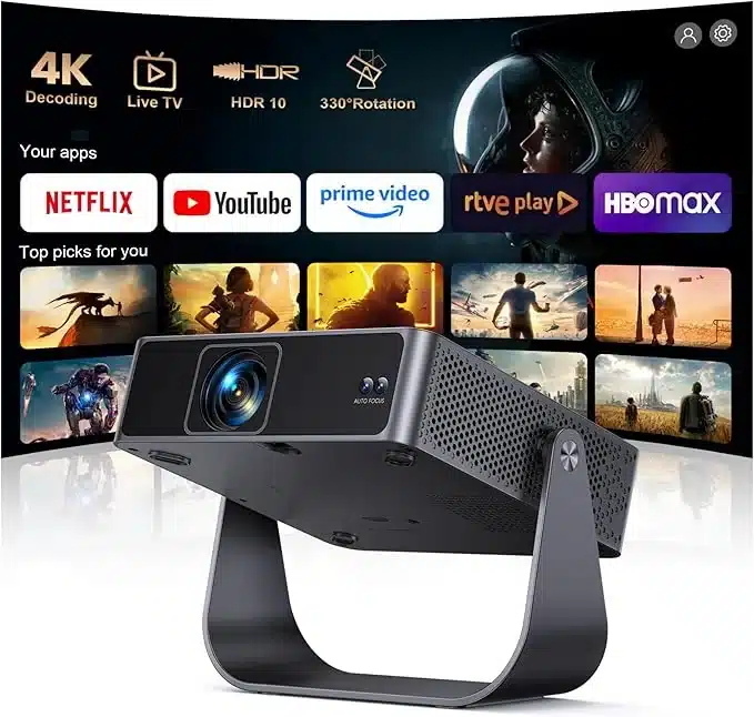 PUTRIMS P30: Análisis del Proyector 4K con Netflix Integrado y Auto Focus