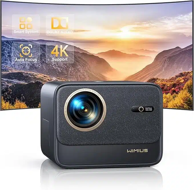 WiMiUS K9: Análisis del Proyector 1080P con Netflix Oficial y Sonido Dolby