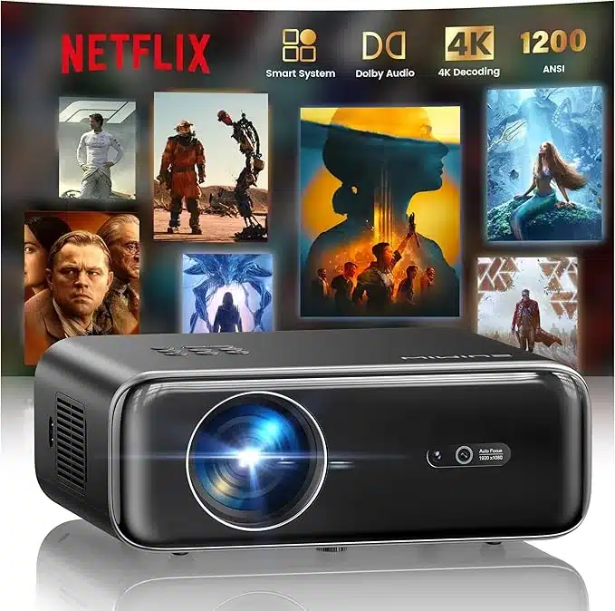 WiMiUS P62Pro: Análisis del Proyector 4K con 1400 ANSI y Netflix Oficial
